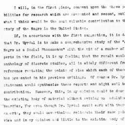 Copy of memorandum by Horac...