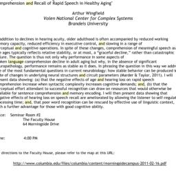 Announcements, 2013-02-21. ...