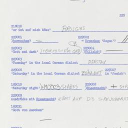 Western questionnaire, answ...