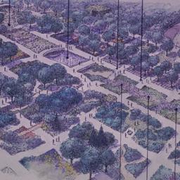 Aerial perspective drawing ...