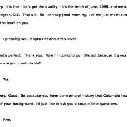 Oral history interview with...
