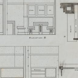 Breakfast room elevations, ...