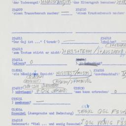 Western questionnaire, answ...