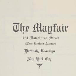 The Mayfair, 181 Hawthorne ...