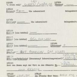 Western questionnaire, answ...