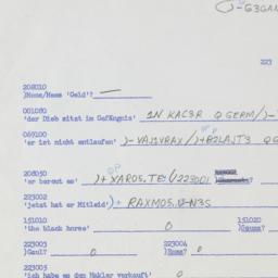 Western questionnaire, answ...