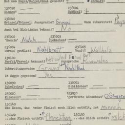 Western questionnaire, answ...