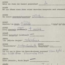 Western questionnaire, answ...