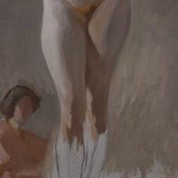 [Nude Study, Standing with ...