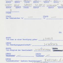Western questionnaire, answ...