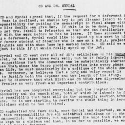 Memorandum from Charles Dol...