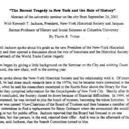 Background Paper, 2001-09-2...