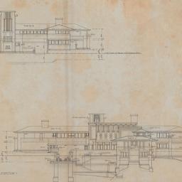 Working drawing #5: West, e...
