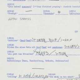 Western questionnaire, answ...