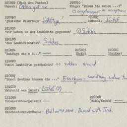 Western questionnaire, answ...