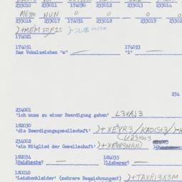 Western questionnaire, answ...