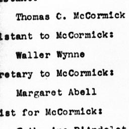 List of assistants to T. J....