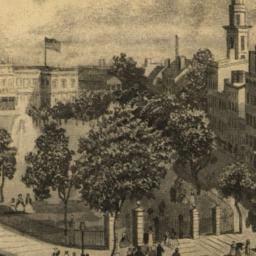 City Hall & Park 1850