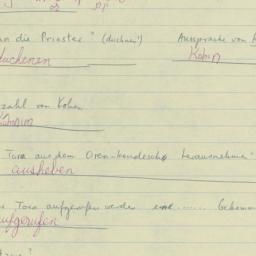 Western questionnaire, answ...