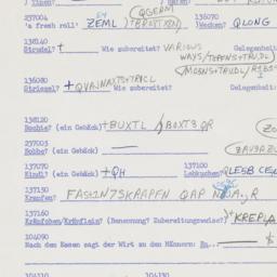 Western questionnaire, answ...