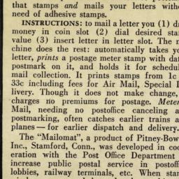 The "Mailomat"