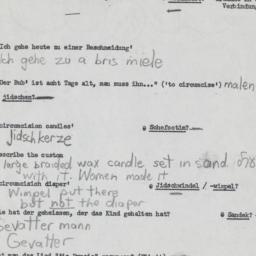 Western questionnaire, answ...