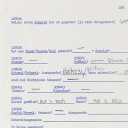 Western questionnaire, answ...