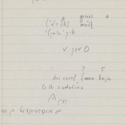 Eastern questionnaire, blue...