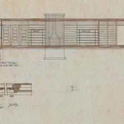Chimney, framing sections, ...