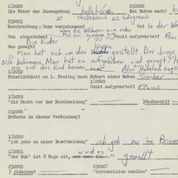 Western questionnaire, answ...