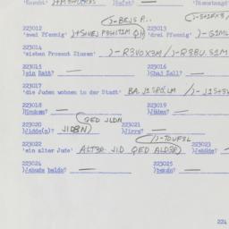 Western questionnaire, answ...