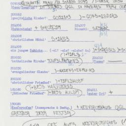 Western questionnaire, answ...