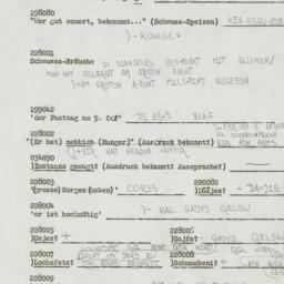 Western questionnaire, answ...