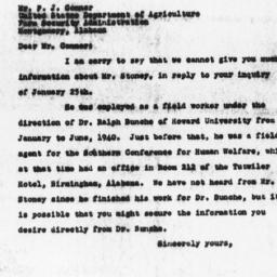 Letter from Florence Anders...