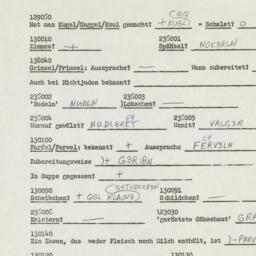 Western questionnaire, answ...