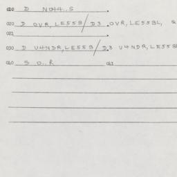 Western questionnaire, answ...