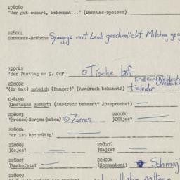 Western questionnaire, answ...