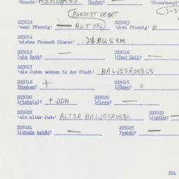 Western questionnaire, answ...