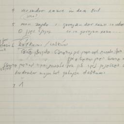 Eastern questionnaire, blue...