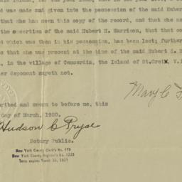 Mary C. Francis Statement r...