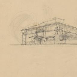 Exterior sketch view