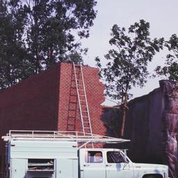 Construction view, facade a...