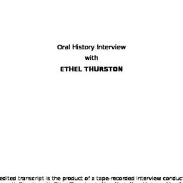 Oral history interview with...