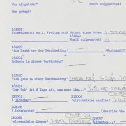 Western questionnaire, answ...