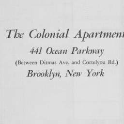 The Colonial Apartments, 44...