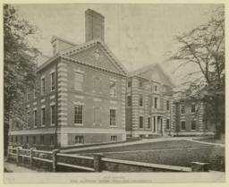 Front elevation. The Harvard Union, Harvard University