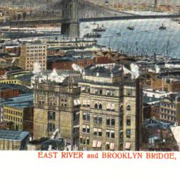 East River and Brooklyn Bri...