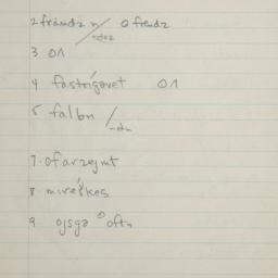 Eastern questionnaire, blue...