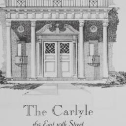 The
    Carlyle, 165 E. 19 ...
