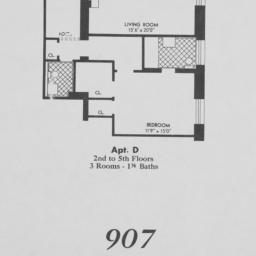 907 Fifth Avenue, Apt. D